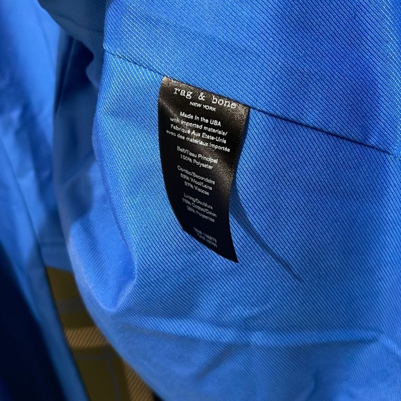 Rag & Bone Naomi Green Plaid Blazer Size 6 - Picture 9 of 11